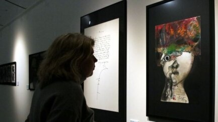 Diversos dibuixos inèdits de Modest Cuixart es poden veure a Les Bernardes de Salt