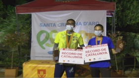 Doble rècord en el campionat de Catalunya dels  5km a Santa Cristina d'Aro