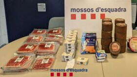 Dos detinguts a La Bisbal per furtar productes alimentaris de dos supermercats