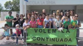El 65% dels alumnes de Calonge-St Antoni fan vaga per reclamar la continuada