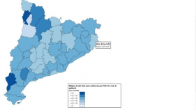 El Baix Empordà és una de les comarques amb una mitjana d'edat de casos positius més baixa