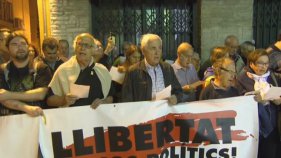El Baix Empordà recorda els Jordis en l'aniversari del seu empresonament