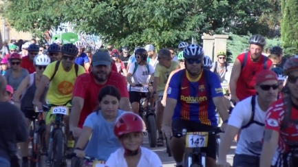 El bon temps ha acompanyat la 36a Festa del Pedal
