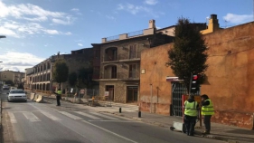 El carrer Germans Ferrer tindrà un tram amb un sol carril de circulació per unes obres