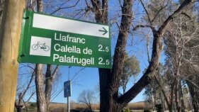 El carril bici que connecta Palafrugell amb Calella i Llafranc ja és una realitat