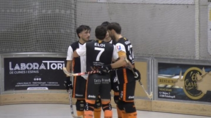 El CH Palafrugell s’estrena amb una victòria a l'últim minut davant el Barça Atlètic (4-3)