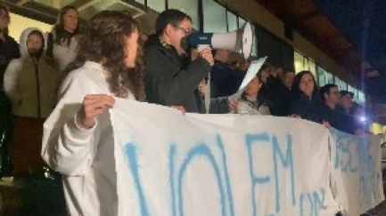 El Club Aquàtic Xaloc de Sant Feliu de Guíxols protesta per la situació a La Corxera