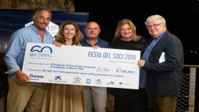 El Club Nàutic Sant Feliu entrega 6.740 euros a la Fundació Enriqueta Villavecchia