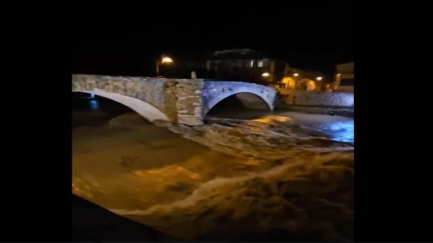 El Daró al seu pas per la Bisbal registra ja un cabal molt alt