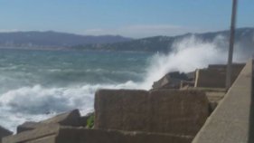 El febrer comença amb mala mar a la Costa Brava