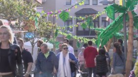 El 'Flors i Violes' omple de gent Palafrugell durant quatre dies