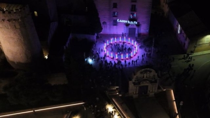 El LumLab il·lumina Sant Feliu de Guíxols per Setmana Santa