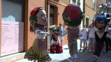 El Palafrugell en Dansa omple els carrers de cultura popular en la seva primera edició