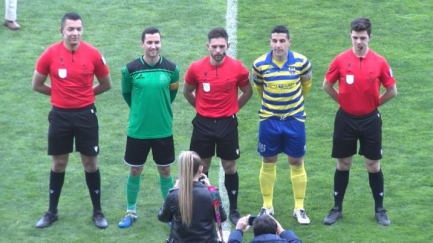 El Palamós CF domina el partit contra el Bescanó CE (3-0)