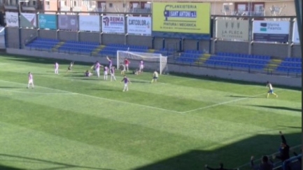 El Palamós CF guanya el derbi d'històrics davant el Figueres UE per 1-0