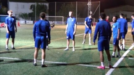 El Palamós CF vol continuar comptant els partits per victòria a Primera Catalana