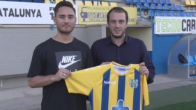 El Palamós presenta el jugador neozelandès Charles Spragg