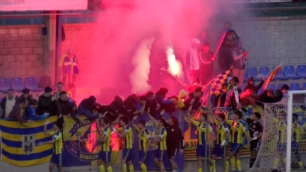 El Palamós s'imposa 2-0 a l'Horta i surt de les places de descens