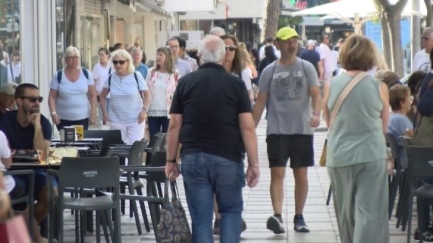 El pont del 12 d'octubre omple Platja d'Aro de visitants