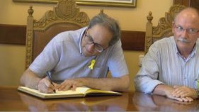 El president Quim Torra visita el municipi de Begur