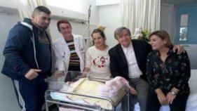 El primer gironí del 2018 neix a l'Hospital de Palamós