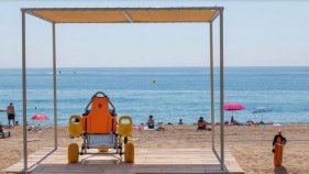 El programa Fem Platja! ha implantat millores en les mesures d’accessibilitat