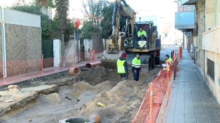 El projecte de reforma urbana del barri de la Platja estarà llest abans de l'estiu