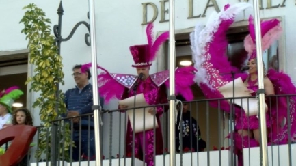 El rei i la reina dels Pimpons oficialitzen el pregó a Platja d'Aro