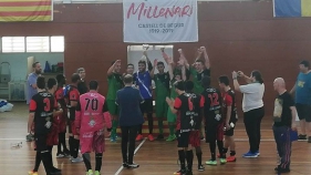 El Ripoll B guanya a Begur la Copa Girona de futbol sala