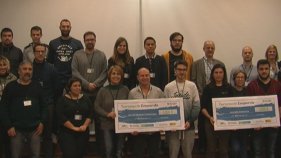 El Turistech clou amb l'entrega d'un xec a dos projectes innovadors