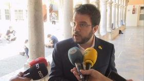 El vicepresident català Pere Aragonès estrena la temporada de casals d'estiu a Torroella