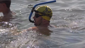El Xaloc ofereix l'oportunitat de provar la natació amb aletes