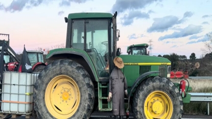 Els agricultors del Baix Empordà s'uneixen a les protestes de Revolta Pagesa