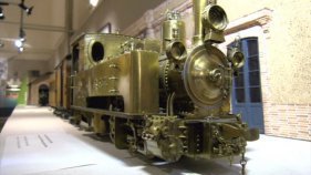 Els alumnes ganxons treballen 'A tota màquina' la història del ferrocarril de Sant Feliu