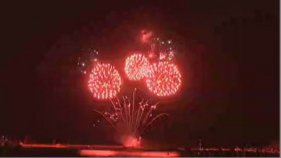 Els focs artificials clouen la Festa Major de Sant Feliu de Guíxols