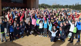 Els tres pobles de la Vall d'Aro caminen junts per la igualtat