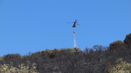 Els veïns de Calonge mantenen 'la tensió i l'angoixa' per les revifades de l'incendi