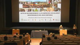 El Consell Comarcal reconeix empreses socialment responsables