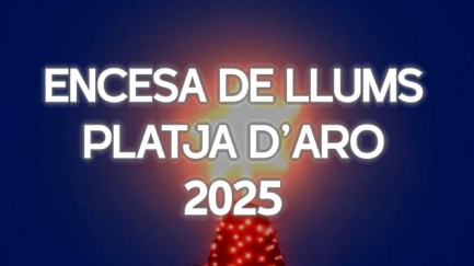 Encesa de les llums de Nadal a Platja d'Aro