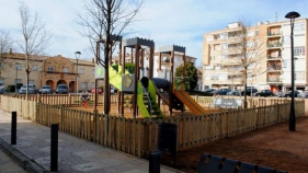 Enllestida la reforma i millora de la plaça mossèn Baldiri Reixac de Santa Cristina