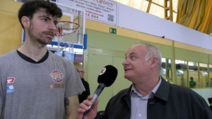 Entrevistes postpartit Bisbal Bàsquet-CB Salt