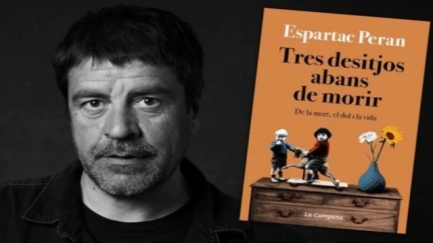 Espartac Peran presenta el seu llibre 'Tres desitjos abans de morir' a Palamós