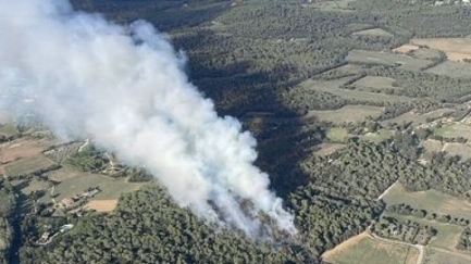 Estabilitzat l'incendi de Mont-Ras