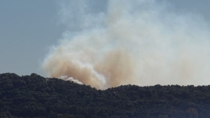 Estabilitzat l'incendi de vegetació que obliga a confinar la urbanització Cala Corbs