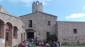 Estudiants de Biologia i Ciències Ambientals de la UdG fan pràctiques al Mas d’en Pinc