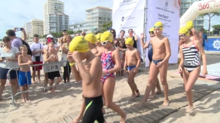 Èxit de participació a l'Open Water Series de Platja d'Aro