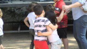 Familiars i amics es retroben després de dos anys a l'Aplec de Pedralta