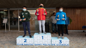 Fernando Puig en Optimist grup 1 i Maria Blanco en grup 2 guanyen la VI Guíxols Cup