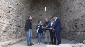 Finalitza la consolidació de l'església medieval de Santa Maria del Palau