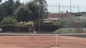 Finals d'un Torneig Head de tennis al CT Costa Brava que ha tingut més de 200 participants